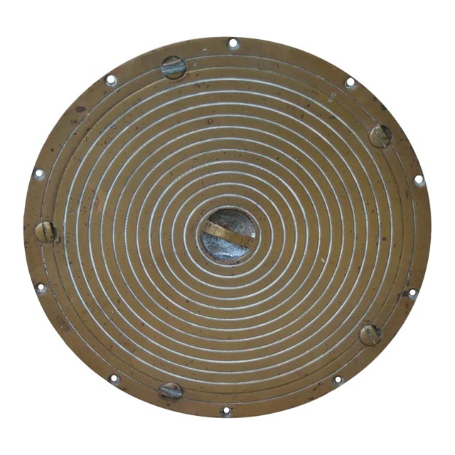 Solid Brass Deck Plate For Sale