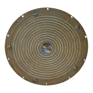 Solid Brass Deck Plate