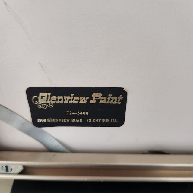 Framed “Bird’s-Eye View of New York, 1857” Vintage Map Print, Late 20th Century For Sale - Image 9 of 9