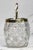 Wonderful Antique English Crystal Biscuit Jar Cut Glass Lidded Canister Jar With Handle Art Deco Tableware Home Decor For Sale - Image 10 of 15