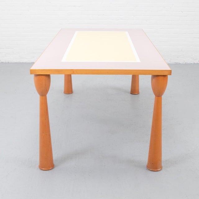 Filicudi Dining Table by Ettore Sottsass & Marco Zanini for Zanotta, 1990s For Sale - Image 6 of 13