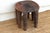 1950s Vintage African Zebra Motif End Table For Sale - Image 5 of 7