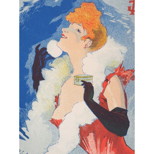 Jules Cheret, Sarah Bernhardt (La Diaphane), 1897, Original Lithograph For Sale - Image 3 of 9