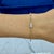 Gold 14k Rose Gold 0.41ctw Pave Diamond Barrel Rondelle Charm Chain Link Bracelet For Sale - Image 8 of 8