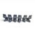 Matt Grey Her Chairs by Fabio Novembre for Casamania, Set of 6 For Sale - Image 4 of 8