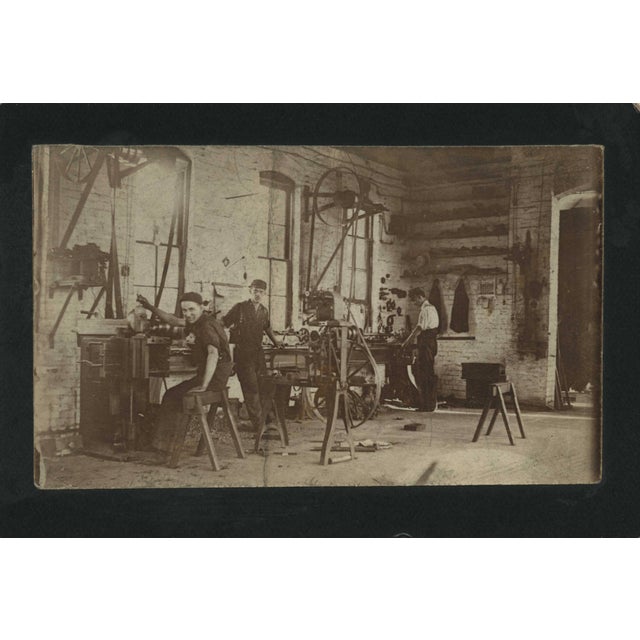 1900 - 1909 Early 20th Century Peter Austin Bench Lathe For Sale - Image 5 of 10
