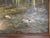 American School, 20th Century River Side Landscape, Oil on Canvas Frame For Sale - Image 10 of 12