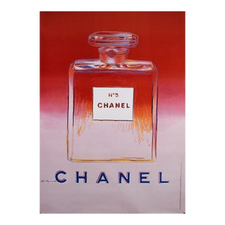 Vintage Andy Warhol Chanel No. 5 Poster For Sale
