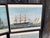 1940s Vintage Nautical Currier and Ives Ship Art Vintage Nautical Art - Set of 6 For Sale - Image 4 of 10