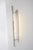 Modern Kelly Wearstler for Visual Comfort Signature Rousseau Large Bracketed Sconce in Polished Nickel with Etched Crystal For Sale - Image 3 of 4
