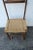 Mid Century Italian Folding Collapsible Valet Butler Chair With Rush Seat For Sale - Image 10 of 10