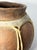 1960s Vintage Tarahumara Clay Handmade Pottery Vase Animal Hide Sinew For Sale - Image 5 of 8