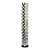 1970s Mid Century Modern Curtis Jere Polished Steel Floor Lamp For Sale