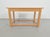 Contemporary Vintage Scandinavian Minimalist Oak Slat Bench, 1970 For Sale - Image 3 of 9