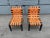 1970s Pair of Designer Slipper Chairs in the Style of t.h. Robsjohn-Gibbings, Leather, Black For Sale - Image 11 of 11