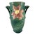 Here we have a Roseville Clematis vase 112 done on a green background. The lovely vase stands 12.5" tall.. There are no...