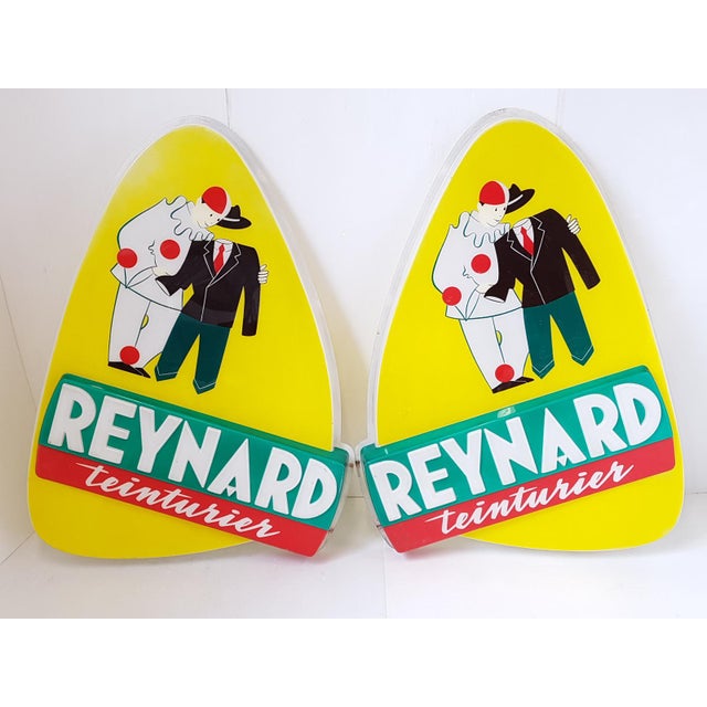 Good condition, with normal signs of wear and scratches. A crack on the "A". Areas of yellow paint restoration on the...