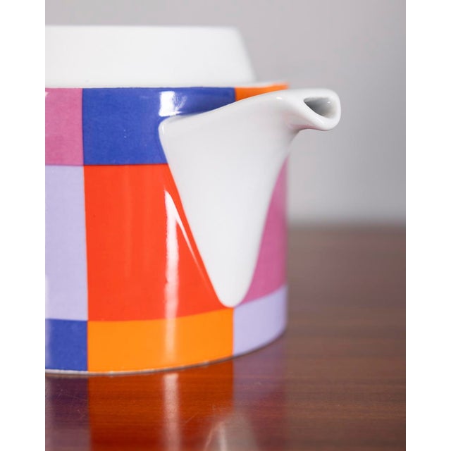 1970s Vintage Ceramic Compact Series Teapot by Ceramica Franco Pozzi, 1970s For Sale - Image 5 of 8