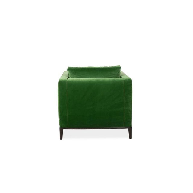 Maxalto by B&b Italia Lucrezia Soft Armchair Fabric Green Sam by Antonio Citterio from B&b Italia / C&b Italia For Sale - Image 9 of 11