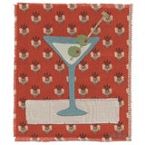 Gemma the Martini by Willa Heart in Brimfield Black Frame, Mini Art Print For Sale
