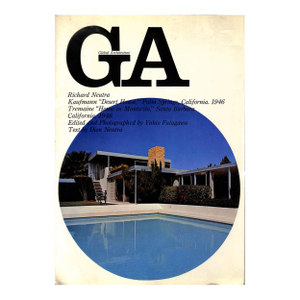 "Global Architecture 8: Richard Neutra - Kaufmann "Desert House" & Tremaine House" 1971 Neutra, Dion