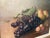 Important American Americana 1893 Painting Franklin Harrison Miller Sill Life With Grapes, Pears and Plums For Sale - Image 11 of 12