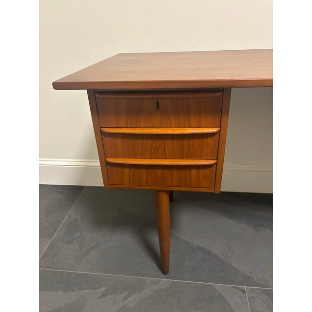 1960s Mid Century Teak Desk For Sale - Image 11 of 11