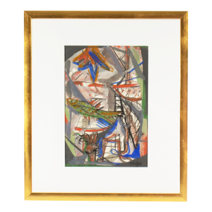 Abstract Mixed Media Painting by Josef Presser