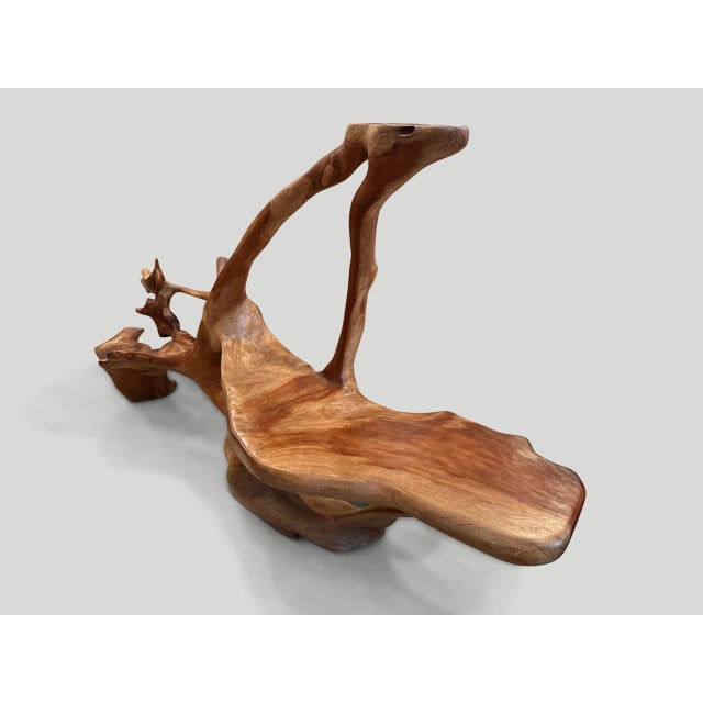 Andrianna Shamaris Impressive Sculptural Bench or Art Piece For Sale In New York - Image 6 of 6