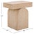 Introducing the Baraki End Table, a superb addition to any living space. Crafted from durable wood, this piece is bathed...