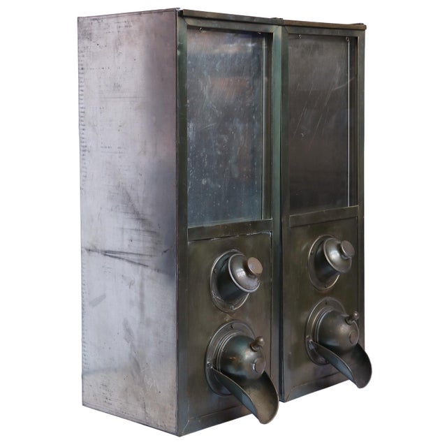 Once dispensed measured portions of beans as well as nuts and candy. The handy scoop above, was great for larger...