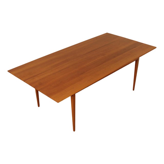 Pompanoosuc Mills Shaker Farmhouse Style Cherry Dining Table For Sale