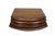 Victorian Antique Victorian Mahogany Curved Dresser Glove Box Felt Lined Jewelry Storage For Sale - Image 3 of 11