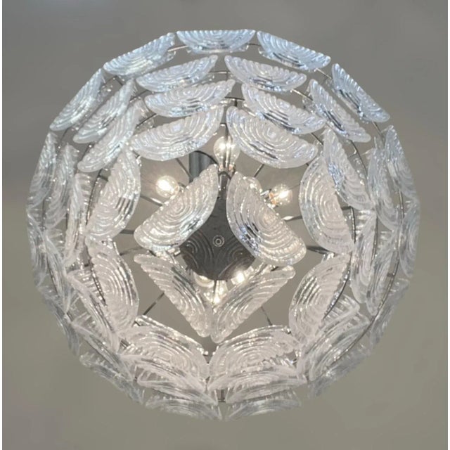 1960s Curve Chandelier For Sale - Image 12 of 13