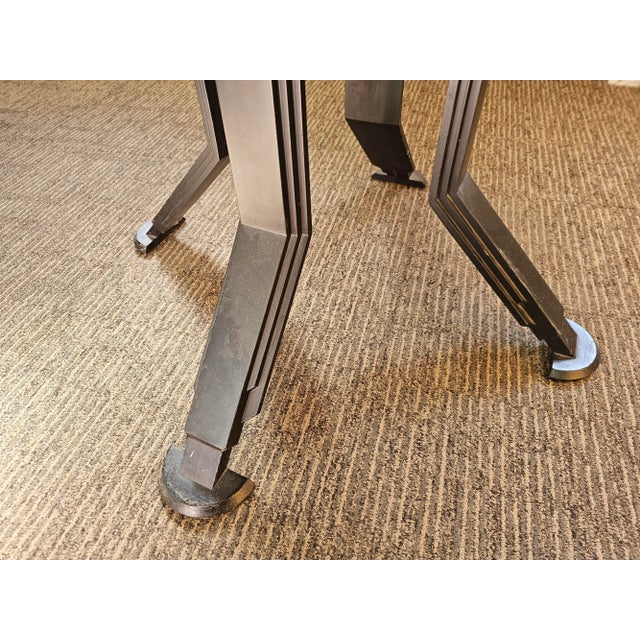 Mid-Century Modern 1980s Herman Miller Burdick Spring Dining Table For Sale - Image 3 of 4