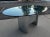 Postmodern Polished Chrome Pedestal Base Glass Top Dining Table For Sale In Denver - Image 6 of 13