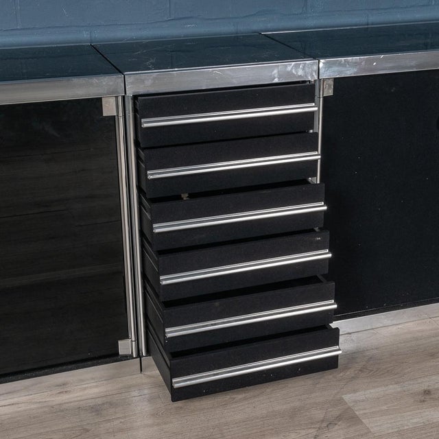 French 4-Piece Sideboard by Guido Faleschini for Hermes, 1970s, Set of 4 For Sale - Image 14 of 18