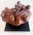 Biomorphic Mid-Century Abstract Burlwood Sculpture on a Base For Sale - Image 4 of 10