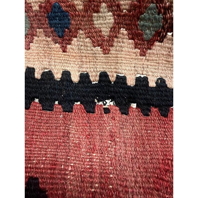 Large Vintage Middle Eastern Tribal Kilim Rug, 1940s For Sale - Image 4 of 12