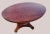 Brown Mid 20th Century American Empire Solid Mahogany Center Table / Foyer Table For Sale - Image 8 of 14