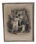 Le Baiser, Romantic Scene, 1962, Wood, Framed For Sale