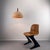 Woven rattan lamp with teak mounting and inner shade made of opal glass. Gives off very beautiful light! The original...