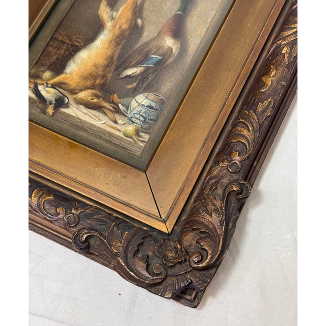 Antique 1800s Realism William Cruikshank Hunting Trophy Rabbit Duck Oil Painting For Sale - Image 15 of 15