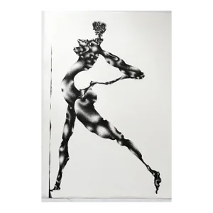 Signed Lithograph by Gottfried Heuer "A Girl From Ipanema" 1967