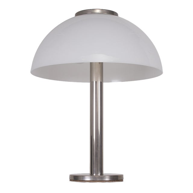 Model Mushroom Table Lamp in Acrylic, 1970s For Sale
