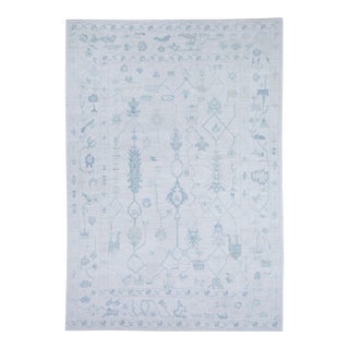 Turkish Oushak Rug 10' x 14'5" #20334 For Sale