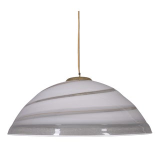 Vintage Italian Murano Glass Pendant Light, 1970s For Sale