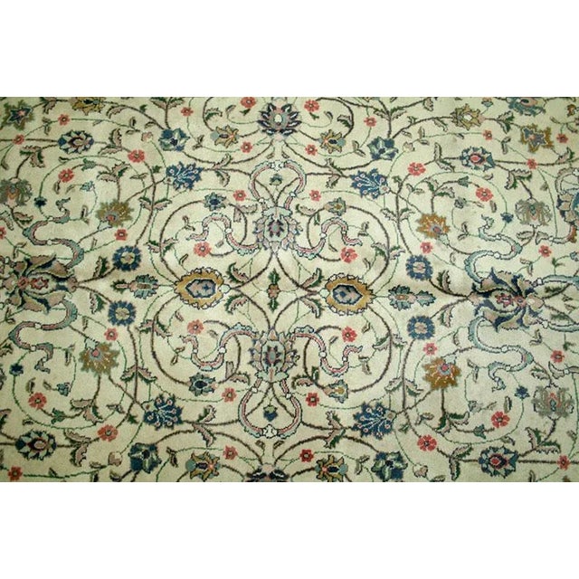 1930s Vintage Contemporary Persian Tabriz Rug For Sale - Image 5 of 7
