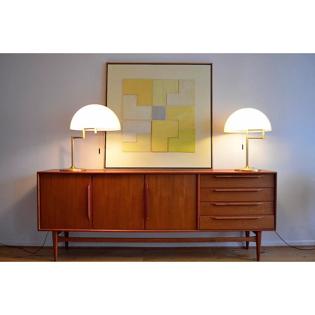 Metal Swiss Mod, 7412.1 Table Lamp from Swisslamps, 1960s For Sale - Image 7 of 18