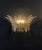 Glass Palmette Smoked Glasses Sconces - a Pair For Sale - Image 7 of 8